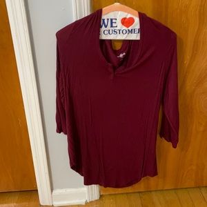 Maroon XL light sweater